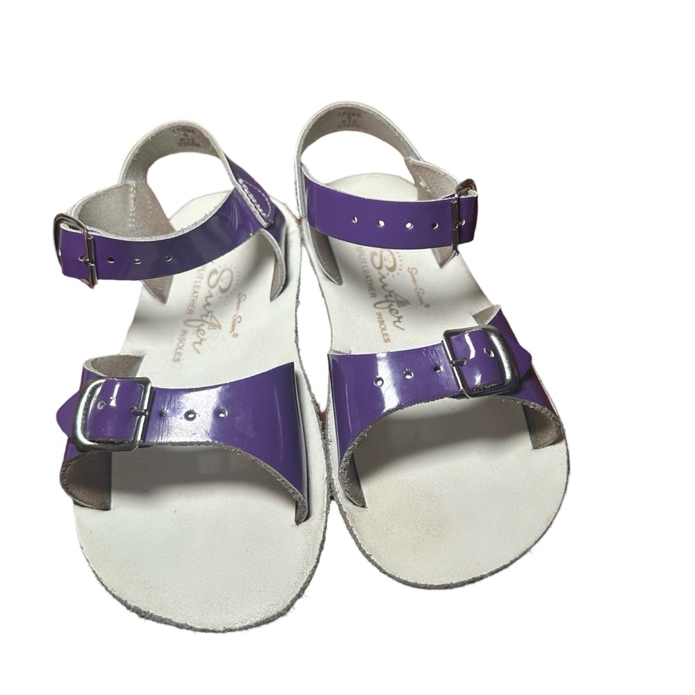 Sun San Saltwater Sandals in purple size 9 - Picture 1 of 5